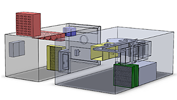 Installation d'essai à climat contrôlé (IECC)
