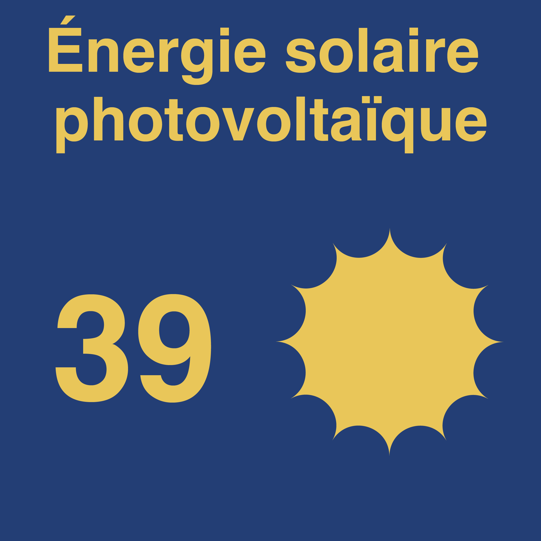 Solaire photovoltaïque - 27 projets