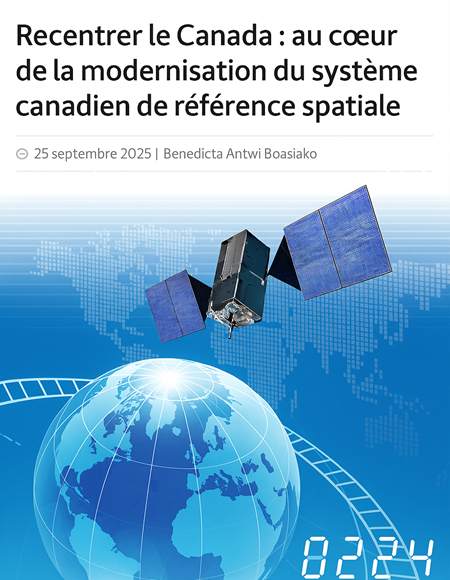 Les efforts de modernisation du SCRS ont été présentés dans l’article de GoGeomatics intitulé «Re-Centering Canada » en septembre 2025, l’un d’une série d’articles sur la modernisation du SCRS.