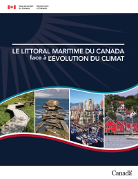 Page couverture&nbsp;: Le littoral maritime du Canada face à l'évolution du climat