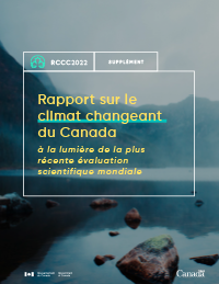 Page couverture&nbsp;: Le Canada dans un climat en changement : Les perspectives régionales