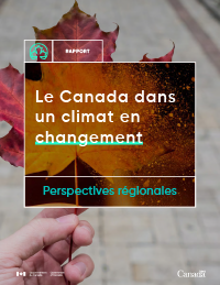 Page couverture&nbsp;: La santé des Canadiens et des Canadiennes dans un climat en changement