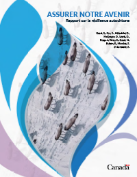 Page couverture : Assurer notre Avenir : rapport sur la résilience autochtone