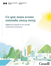 Image de couverture du rapport Ce que nous avons entendu 2024 to 2025