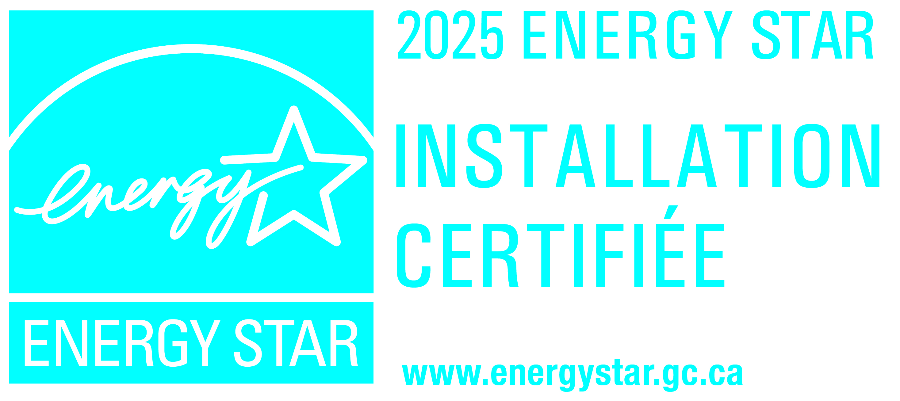 Logo d’installation certifiée ENERGY STAR Canada