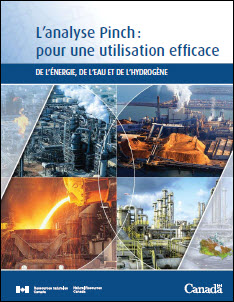 Page couverture du guide : Lanalyse Pinch : pour une utilisation efficace, de lénergie, de leau et de lhydrogène