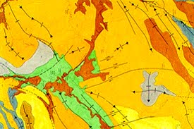 Exemple d'une carte structurale